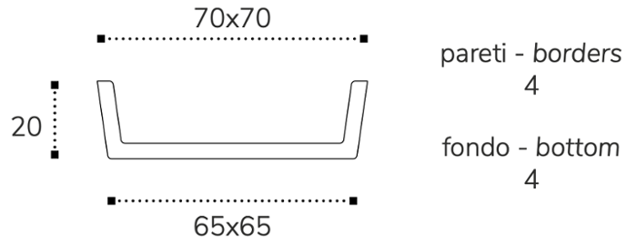Приставка за CookMatic Pav, 12 бр Smooth square tartlets 70х70х20 мм - spareparts.tomeko.bg Приставка за CookMatic Pav, 12 бр Smooth square tartlets 70х70х20 мм