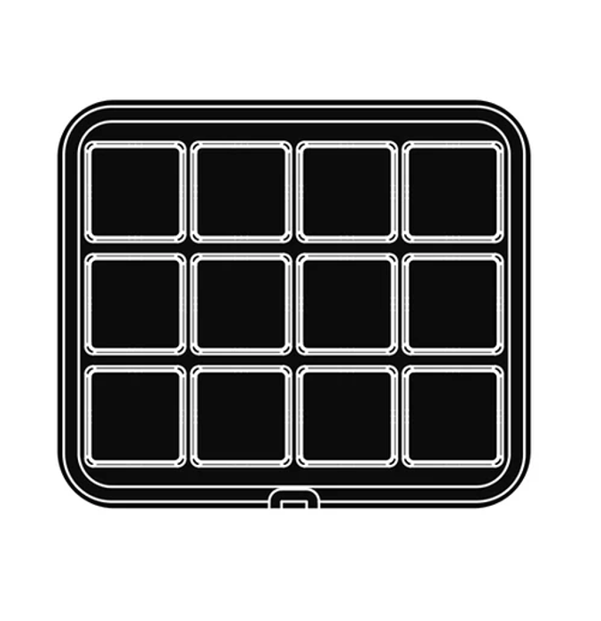 Приставка за CookMatic Pav, 12 бр Smooth square tartlets 80х80х20 мм - spareparts.tomeko.bg Приставка за CookMatic Pav, 12 бр Smooth square tartlets 80х80х20 мм