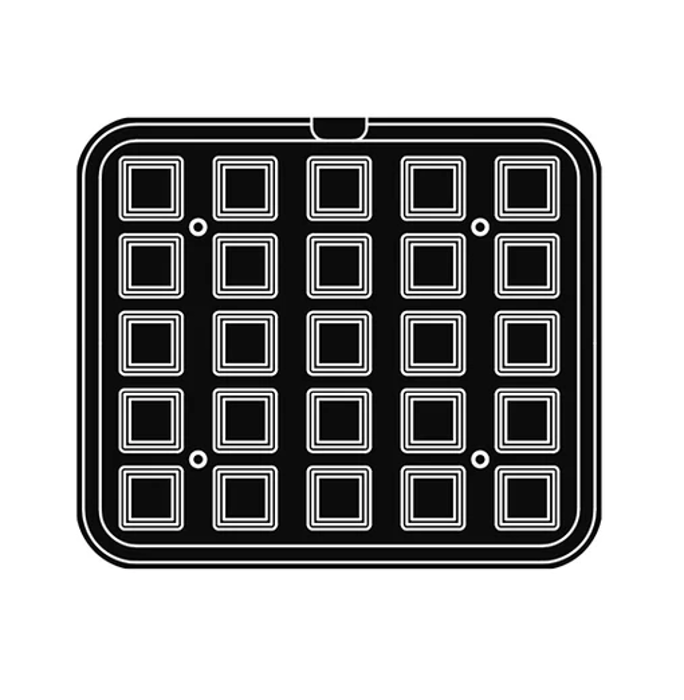 Приставка за Cookmatic, 25 бр Festooned square tartlets 45х45х19 мм - spareparts.tomeko.bg Приставка за Cookmatic, 25 бр Festooned square tartlets 45х45х19 мм