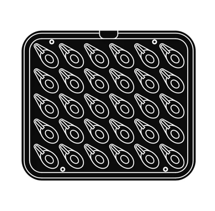 Приставка за Cookmatic, 30 бр Smooth spoon tartlets 68х33х15 мм - spareparts.tomeko.bg Приставка за Cookmatic, 30 бр Smooth spoon tartlets 68х33х15 мм