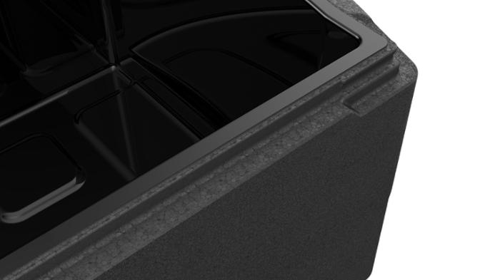 Термокутия Professional Plus GN 1/1, вътрешен размер 540x340x217 мм, черна - spareparts.tomeko.bg Термокутия Professional Plus GN 1/1, вътрешен размер 540x340x217 мм, черна