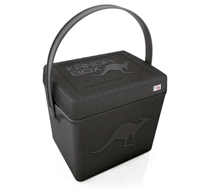 Термокутия с дръжка Trip, вътрешен размер 300х220х310 мм, черна - spareparts.tomeko.bg Термокутия с дръжка Trip, вътрешен размер 300х220х310 мм, черна