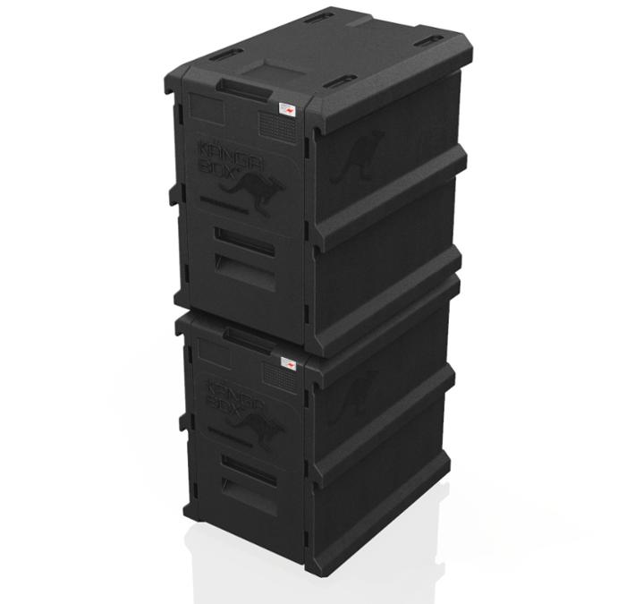 Термокутия с предно отваряне Tower GN 1/1 8 нива, вътрешен размер 335х550х545 мм, черна - spareparts.tomeko.bg Термокутия с предно отваряне Tower GN 1/1 8 нива, вътрешен размер 335х550х545 мм, черна