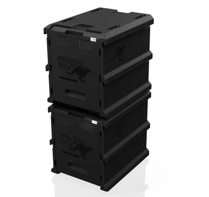 Термокутия с предно отваряне Tower 400х600 мм 10 нива, вътрешен размер 410х610х510 мм, черна - spareparts.tomeko.bg Термокутия с предно отваряне Tower 400х600 мм 10 нива, вътрешен размер 410х610х510 мм, черна