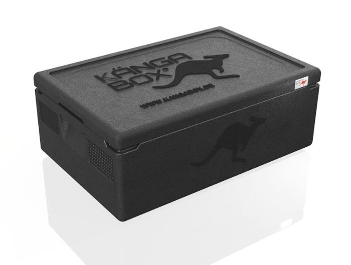 Термокутия Expert GN 1/1, вътрешен размер 538х338х167 мм, черна - spareparts.tomeko.bg Термокутия Expert GN 1/1, вътрешен размер 538х338х167 мм, черна