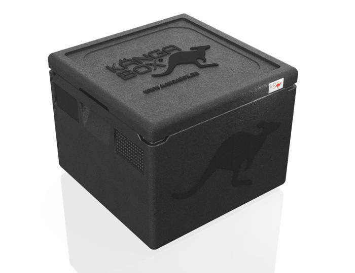 Термокутия Easy, вътрешен размер 350х350х265 мм, чернa - spareparts.tomeko.bg Термокутия Easy, вътрешен размер 350х350х265 мм, чернa