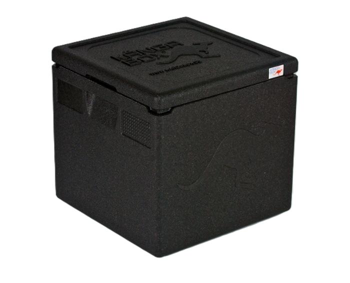 Термокутия Easy, вътрешен размер 350х350х175 мм, черна - spareparts.tomeko.bg Термокутия Easy, вътрешен размер 350х350х175 мм, черна