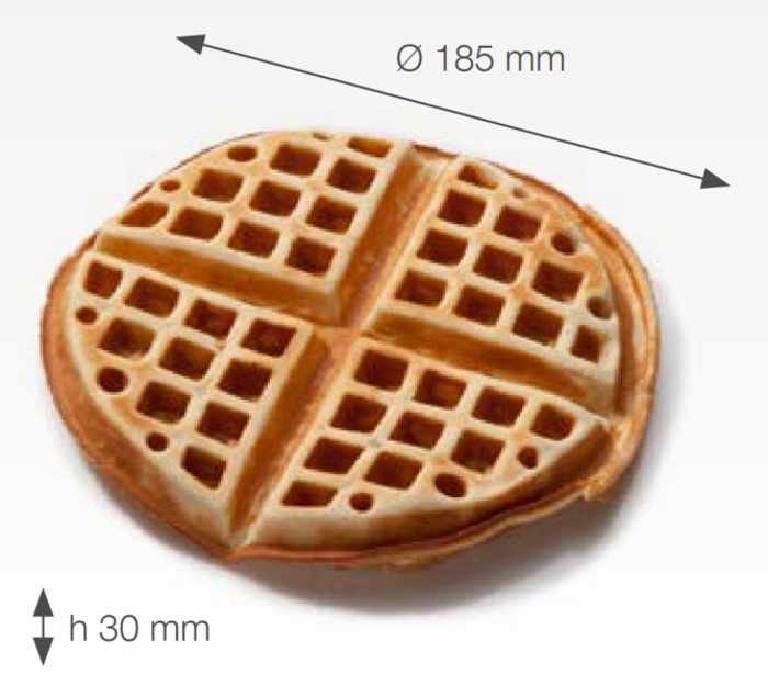 Приставка за Thermocook®, 1 бр Americano Waffle - spareparts.tomeko.bg Приставка за Thermocook®, 1 бр Americano Waffle