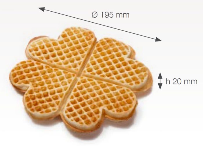 Приставка за Thermocook®, алуминиева, 1 бр Sunny Waffle - spareparts.tomeko.bg Приставка за Thermocook®, алуминиева, 1 бр Sunny Waffle