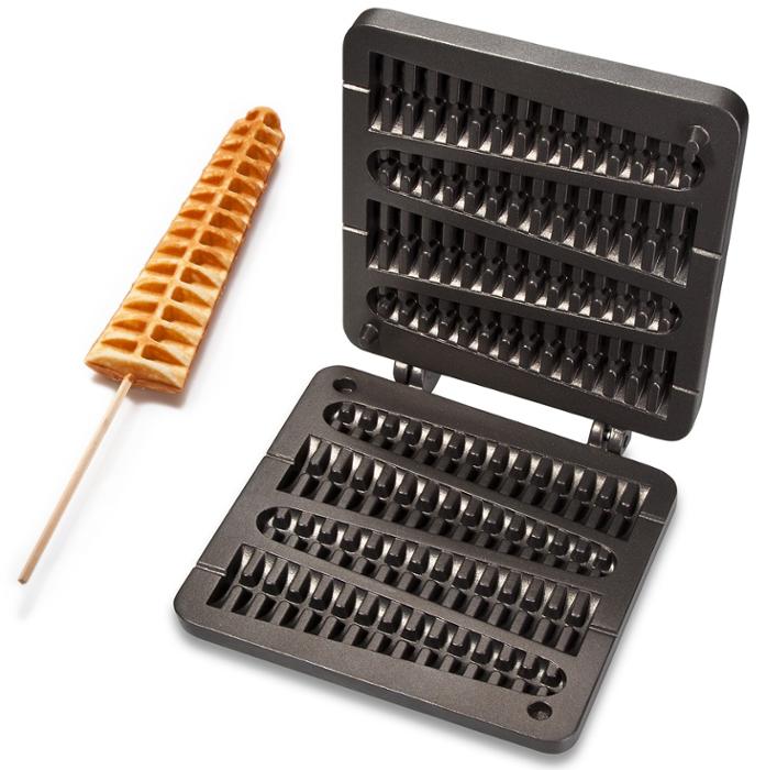 Приставка за Thermocook®, алуминиева, 4 бр Lolly waffle - spareparts.tomeko.bg Приставка за Thermocook®, алуминиева, 4 бр Lolly waffle