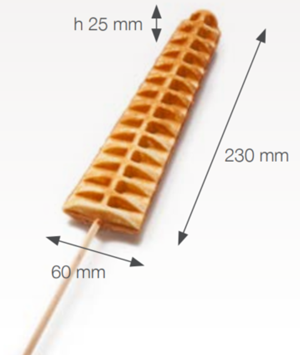 Приставка за Thermocook®, алуминиева, 4 бр Lolly waffle - spareparts.tomeko.bg Приставка за Thermocook®, алуминиева, 4 бр Lolly waffle