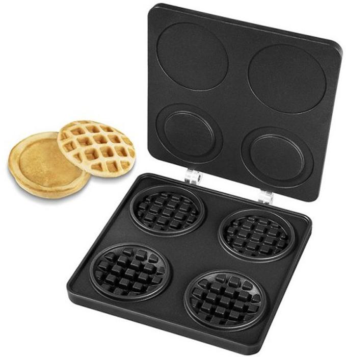 Приставка за Thermocook®, алуминиева, 4 бр Waffle Burger - spareparts.tomeko.bg Приставка за Thermocook®, алуминиева, 4 бр Waffle Burger