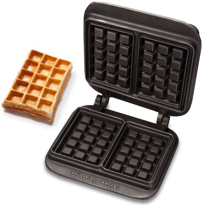 Приставка за Thermocook®, чугунена, 2 бр Brussels Waffle - spareparts.tomeko.bg Приставка за Thermocook®, чугунена, 2 бр Brussels Waffle