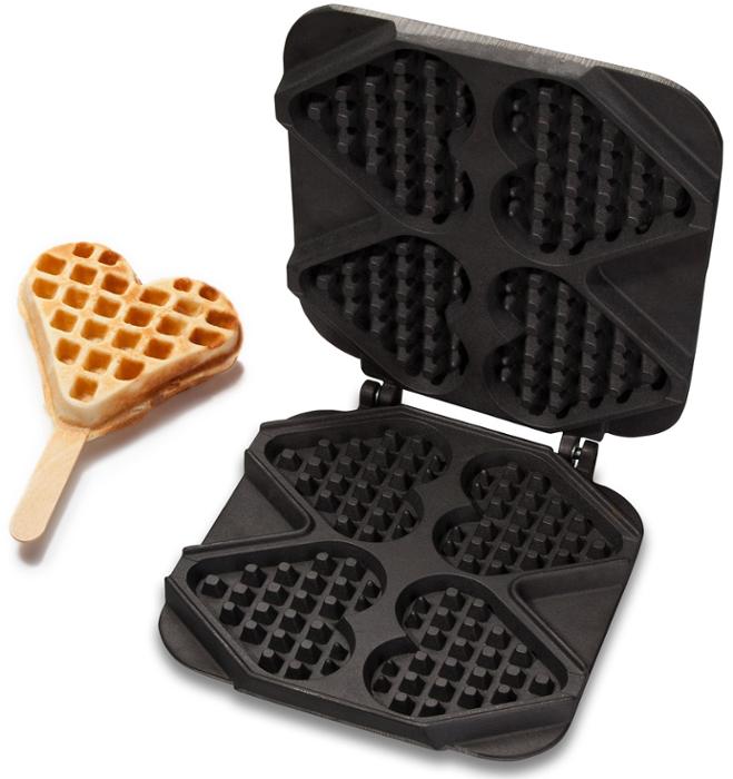 Приставка за Thermocook®, чугунена, 4 бр Waffle Heart - spareparts.tomeko.bg Приставка за Thermocook®, чугунена, 4 бр Waffle Heart