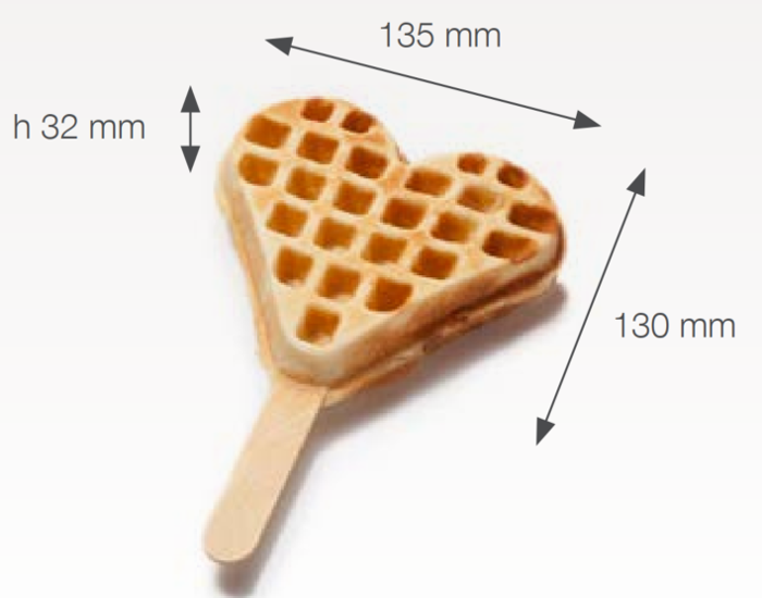 Приставка за Thermocook®, чугунена, 4 бр Waffle Heart - spareparts.tomeko.bg Приставка за Thermocook®, чугунена, 4 бр Waffle Heart