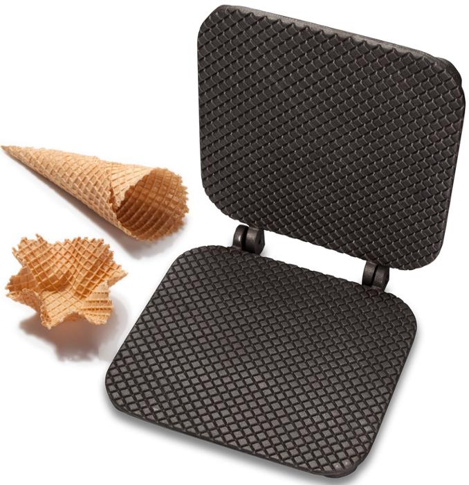 Приставка за Thermocook®, чугунена, Ice Cream Waffle - spareparts.tomeko.bg Приставка за Thermocook®, чугунена, Ice Cream Waffle