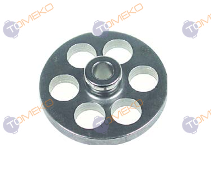 Решетка за месомелачка, модел 12/R70, D 16 мм, S/S - spareparts.tomeko.bg Решетка за месомелачка, модел 12/R70, D 16 мм, S/S