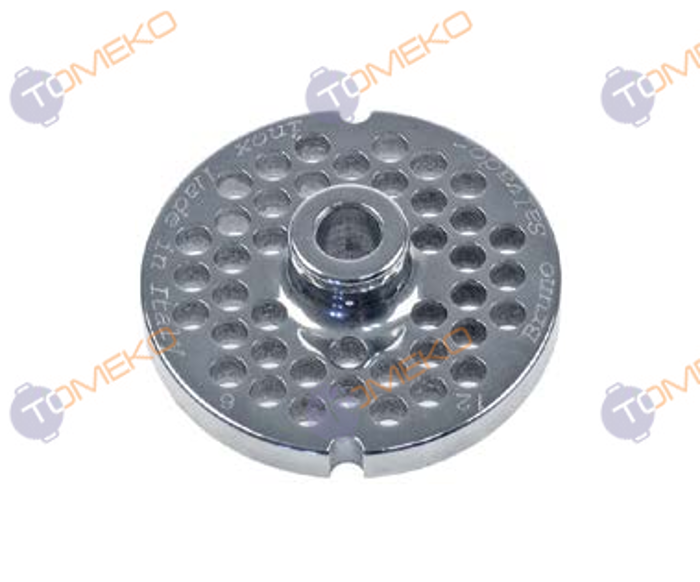Решетка за месомелачка, модел 12/R70, D 6 мм, S/S - spareparts.tomeko.bg Решетка за месомелачка, модел 12/R70, D 6 мм, S/S