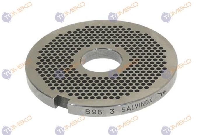 Решетка за месомелачка, модел 32/B98, D 3 мм, S/S, Unger - spareparts.tomeko.bg Решетка за месомелачка, модел 32/B98, D 3 мм, S/S, Unger