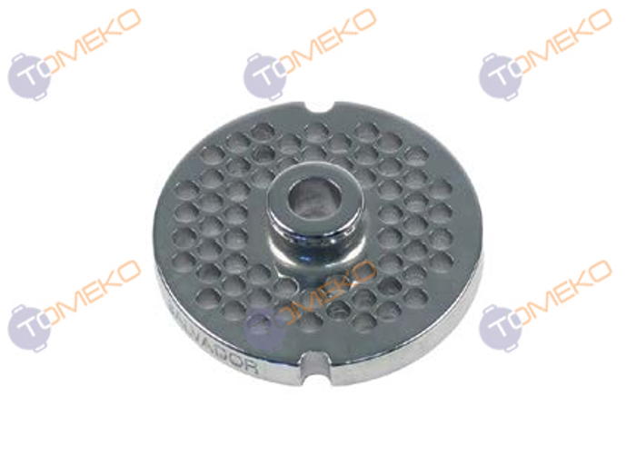 Решетка за месомелачка, модел 8/62, D 4,5 мм, S/S - spareparts.tomeko.bg Решетка за месомелачка, модел 8/62, D 4,5 мм, S/S