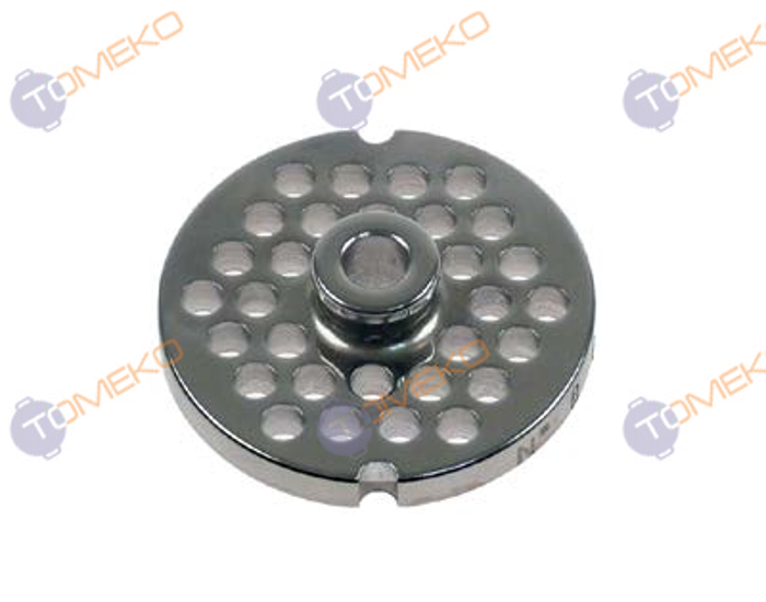 Решетка за месомелачка, модел 8/62, D 6 мм, S/S - spareparts.tomeko.bg Решетка за месомелачка, модел 8/62, D 6 мм, S/S