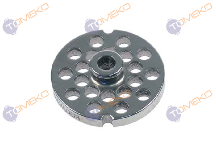 Решетка за месомелачка, модел 8/62, D 8 мм, S/S - spareparts.tomeko.bg Решетка за месомелачка, модел 8/62, D 8 мм, S/S