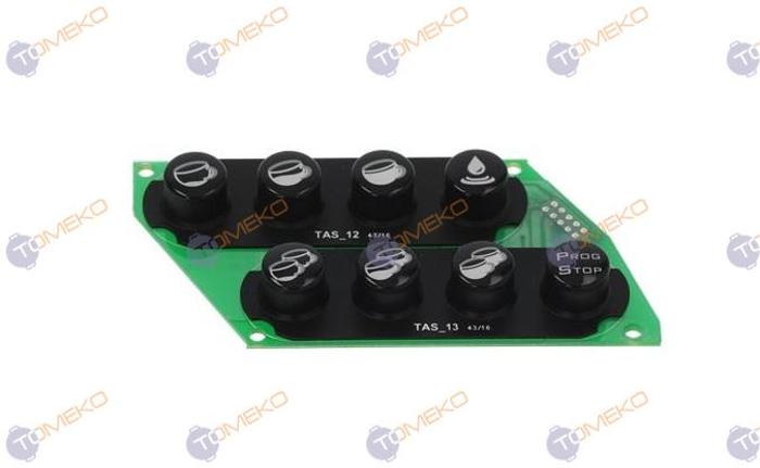 Лява платка с бутони за кафемашина PLUS4YOU  - spareparts.tomeko.bg Лява платка с бутони за кафемашина PLUS4YOU