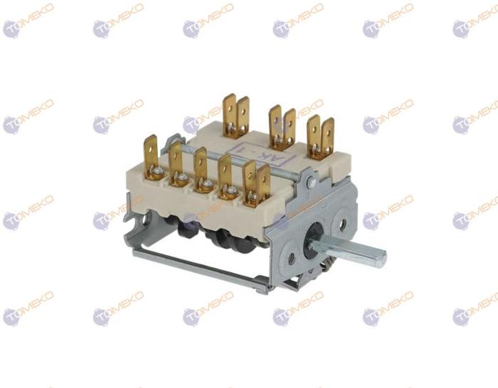 Ключ за електрически котлони 7-позиционен, линии TECNO 60/65/70 - spareparts.tomeko.bg Ключ за електрически котлони 7-позиционен, линии TECNO 60/65/70