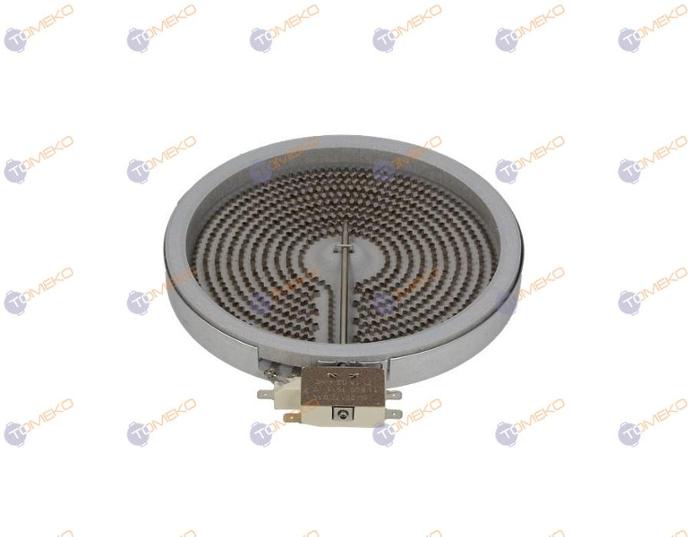 Нагревател за витрокерамичен котлон PCC E/0/6 1,8 kW - spareparts.tomeko.bg Нагревател за витрокерамичен котлон PCC E/0/6 1,8 kW