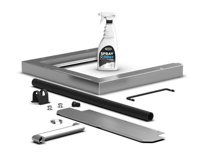 Комплект за монтиране на фурна BAKERLUX SHOP.Pro™ върху Rossella и препарат - spareparts.tomeko.bg Комплект за монтиране на фурна BAKERLUX SHOP.Pro™ върху Rossella и препарат